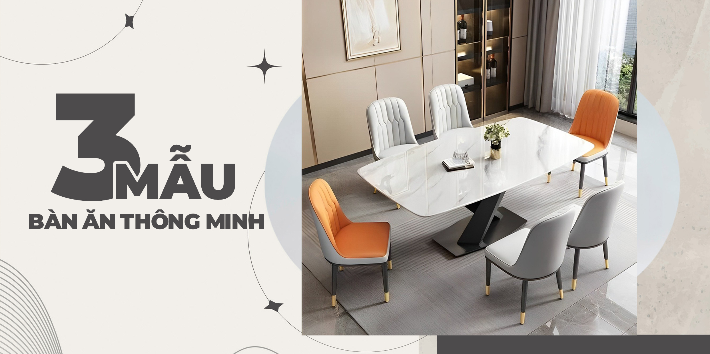 [3 MẪU] BÀN ĂN THÔNG MINH GẤP GỌN TIẾT KIỆM DIỆN TÍCH CHO KHÔNG GIAN NHỎ HẸP, KHIÊM TỐN