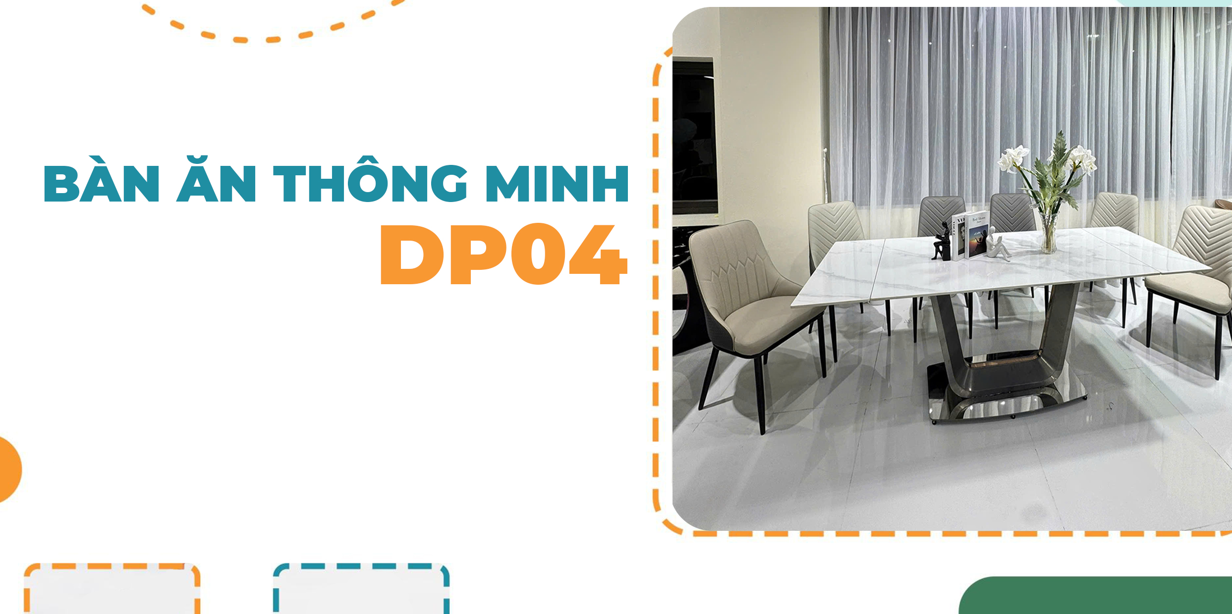 BỘ BÀN ĂN THÔNG MINH MỞ RỘNG ĐƯỢC MẶT BÀN BÁN CHẠY NHẤT NĂM