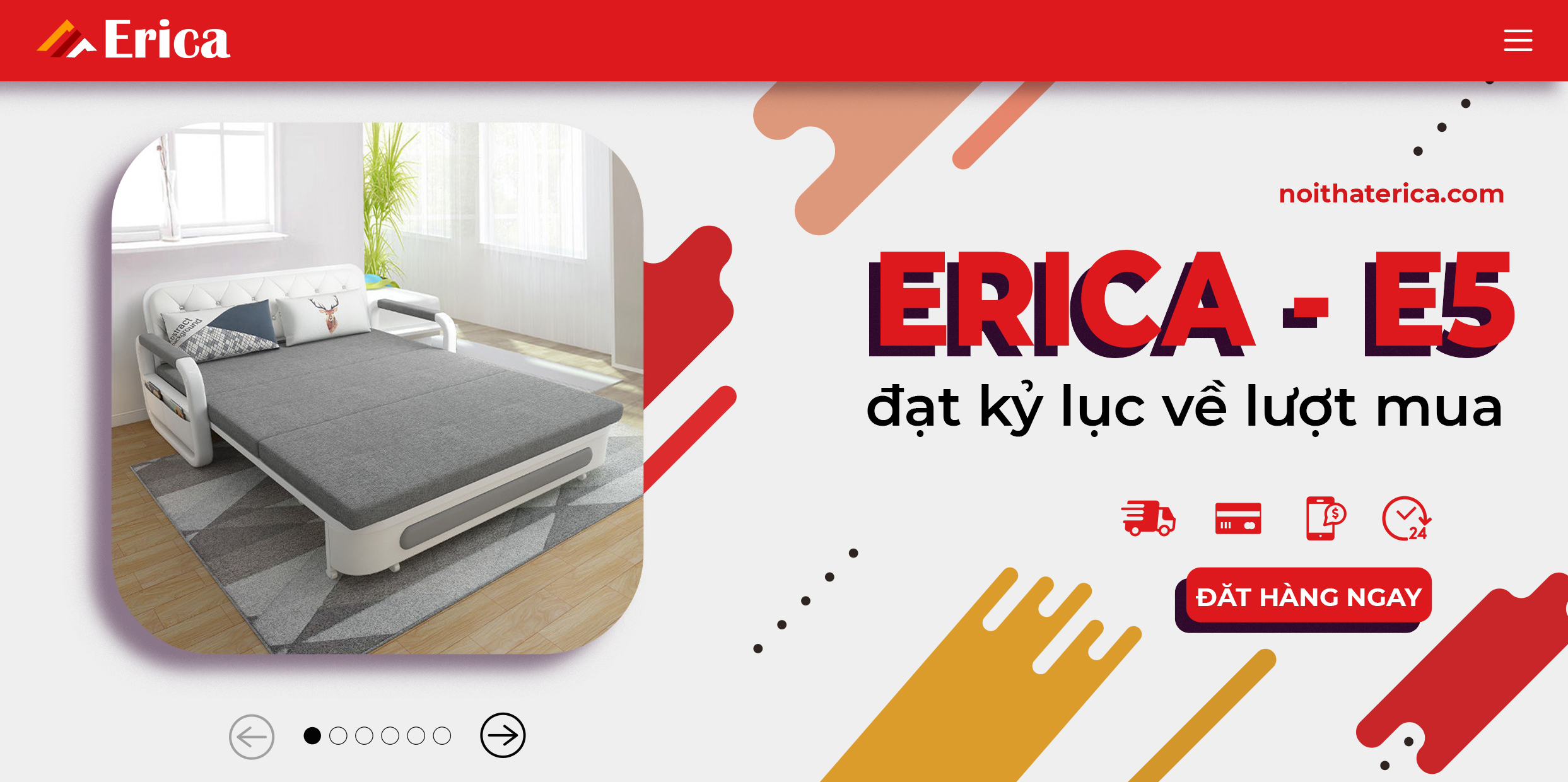 REVIEW CHIẾC GIƯỜNG THÔNG MINH KẾT HỢP SOFA ĐẠT KỶ LỤC VỀ LƯỢT MUA TẠI NHÀ ERICA