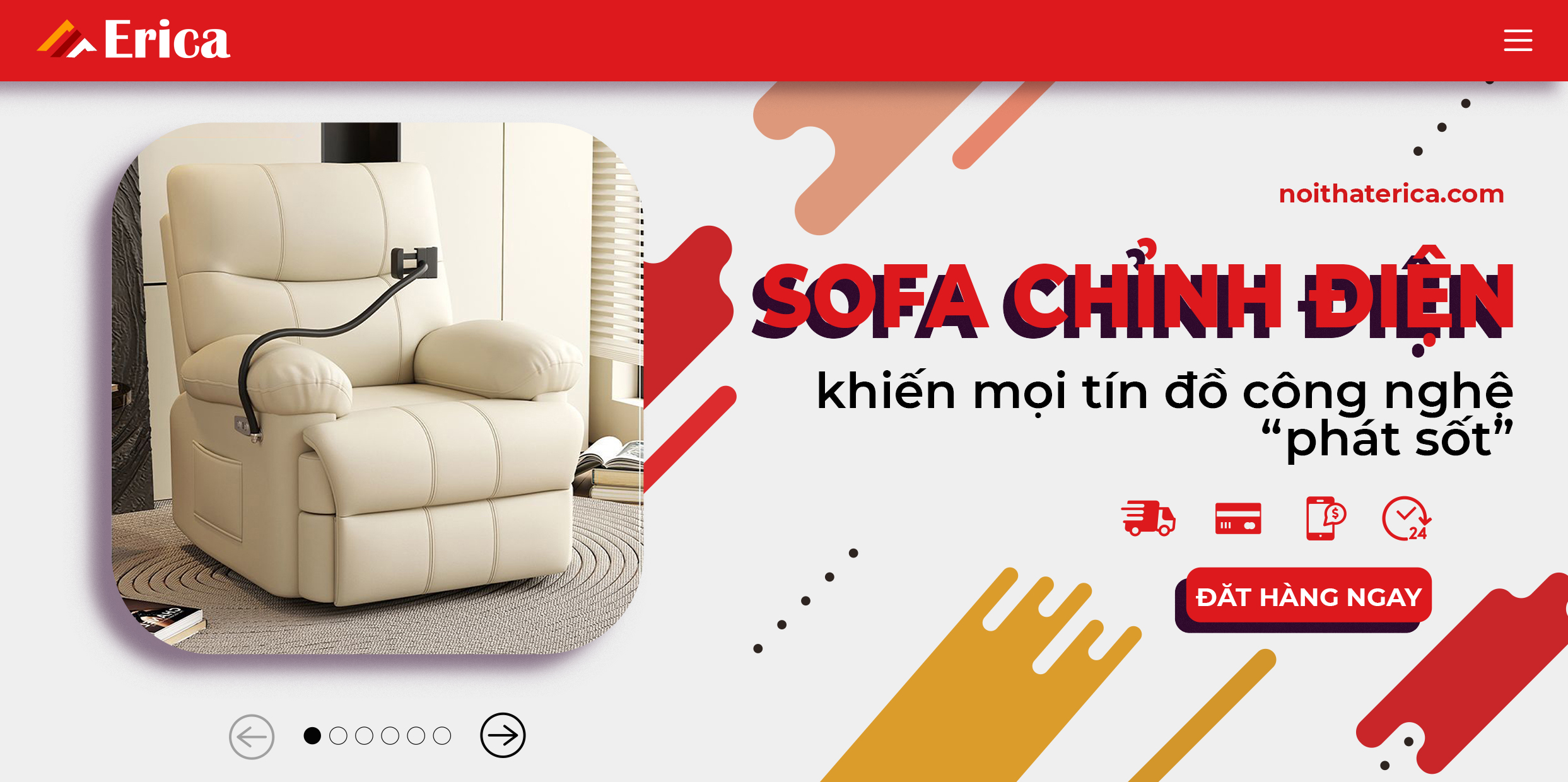 CHIẾC GHẾ SOFA CHỈNH ĐIỆN KHIẾN MỌI TÍN ĐỒ CÔNG NGHỆ “PHÁT SỐT”